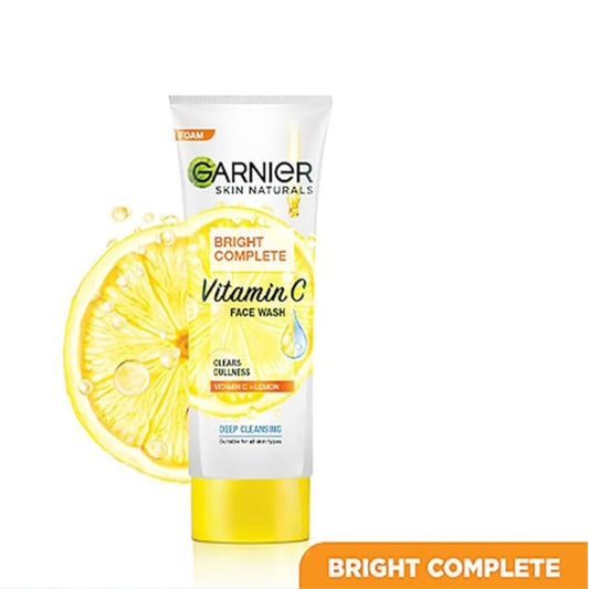 GARNIER VIT C BRIGHT COMPLETE FACE WASH