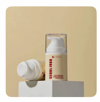 K-Secret Seoul 1988 Cream with Retinal Liposome & Fermented Rice for Anti-Aging