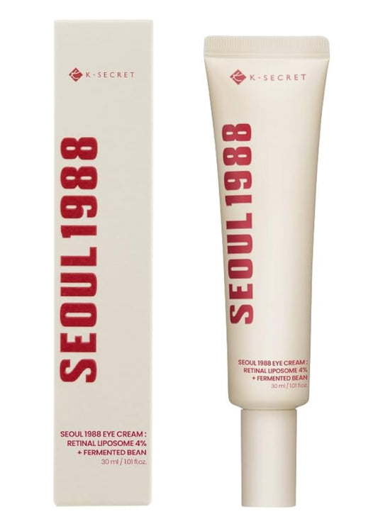 K-SECRET KSECRET Seoul 1988 Eye Cream, Retinal Liposome 4%, Fermented Bean